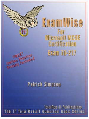 cover image of ExamWise for Microsoft MCSE Certification Exam 70-217